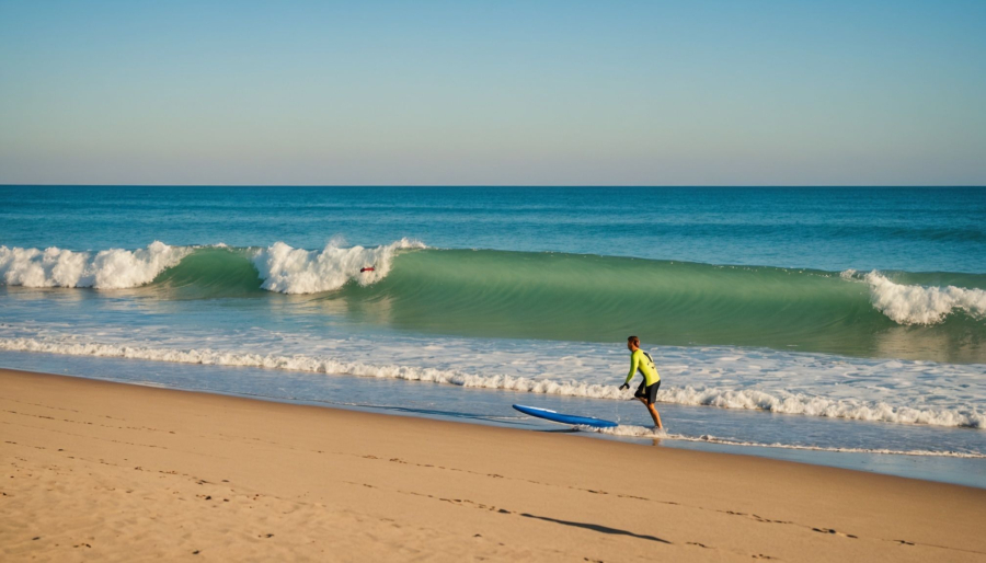 Où faire du surf dans les landes quand on est débutant ?