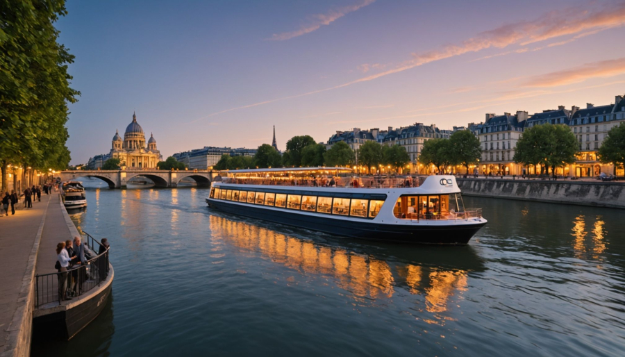 Pourquoi la croisière promenade paris est l'activité incontournable à faire sur la seine