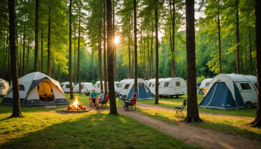 Vacances en camping près de mâcon