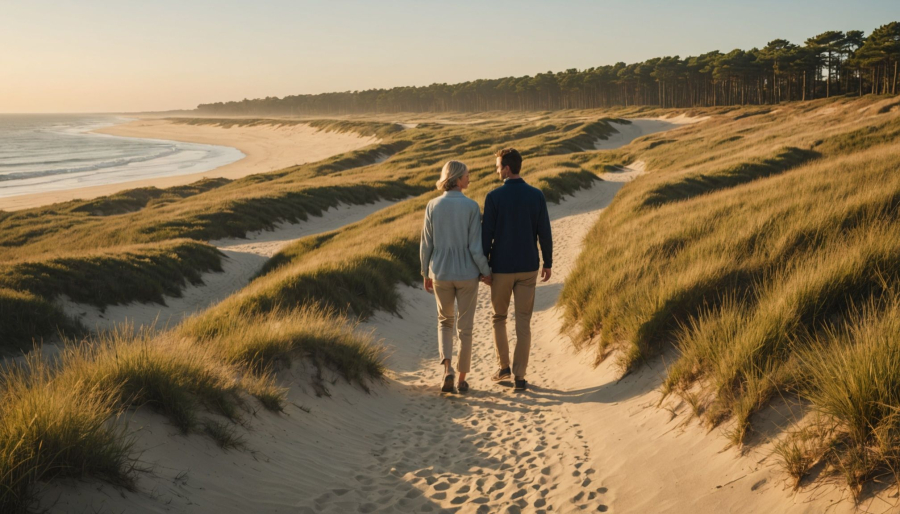 Vacances en couple dans les landes : ou sejourner pres de l'ocean